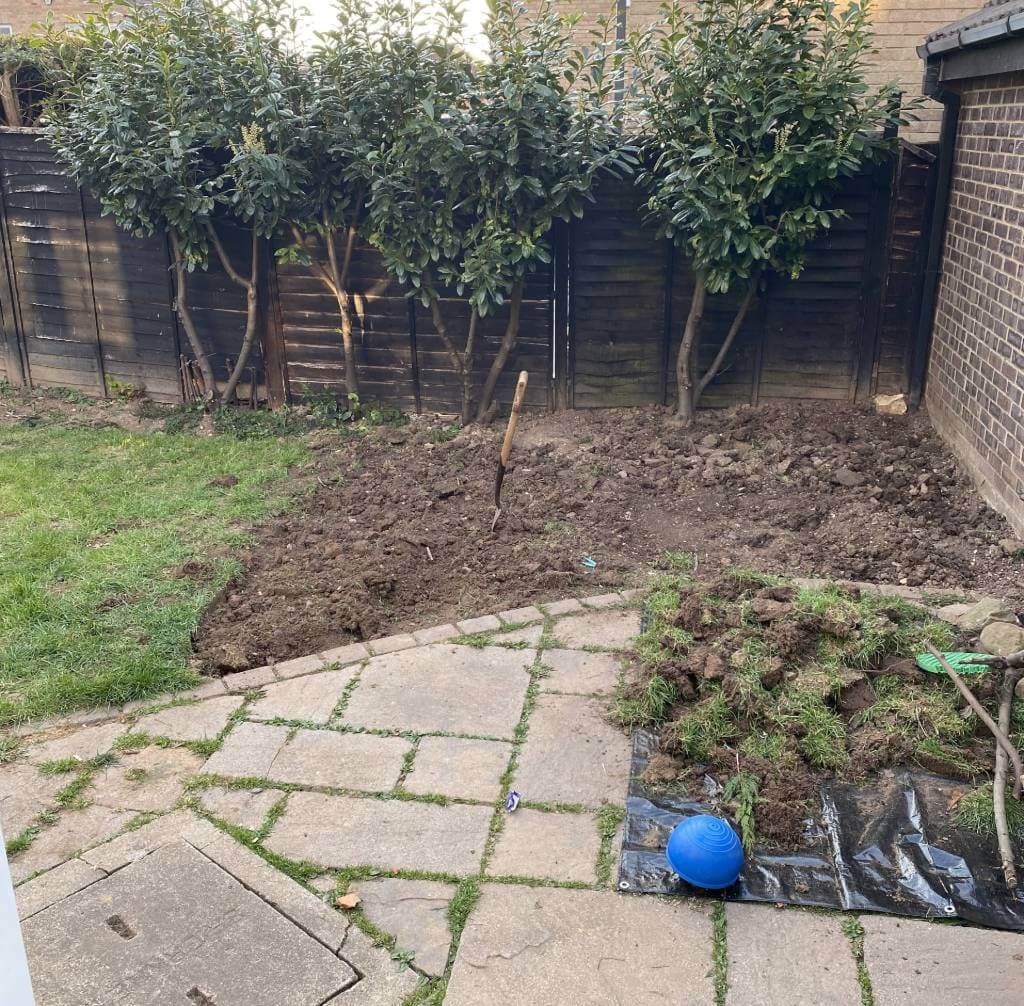 Removing Turf From The Garden