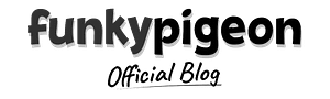Funky Pigeon Logo Greyscale