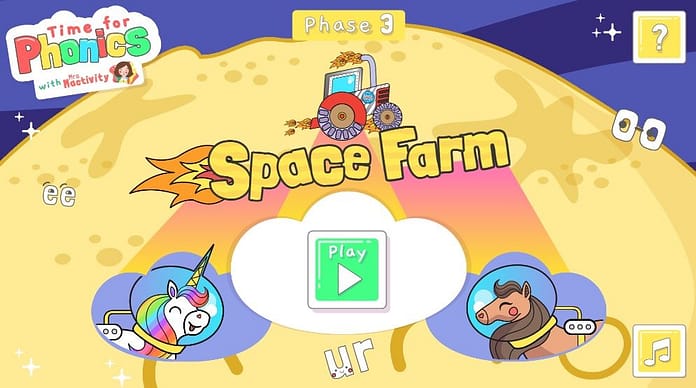Time For Phonics Space Farm