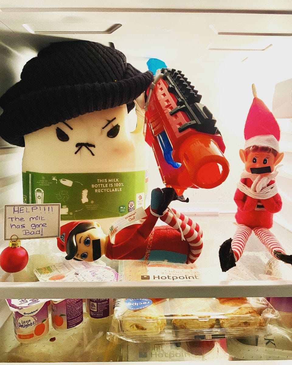 Elf On The Shelf Milk Has Gone Bad