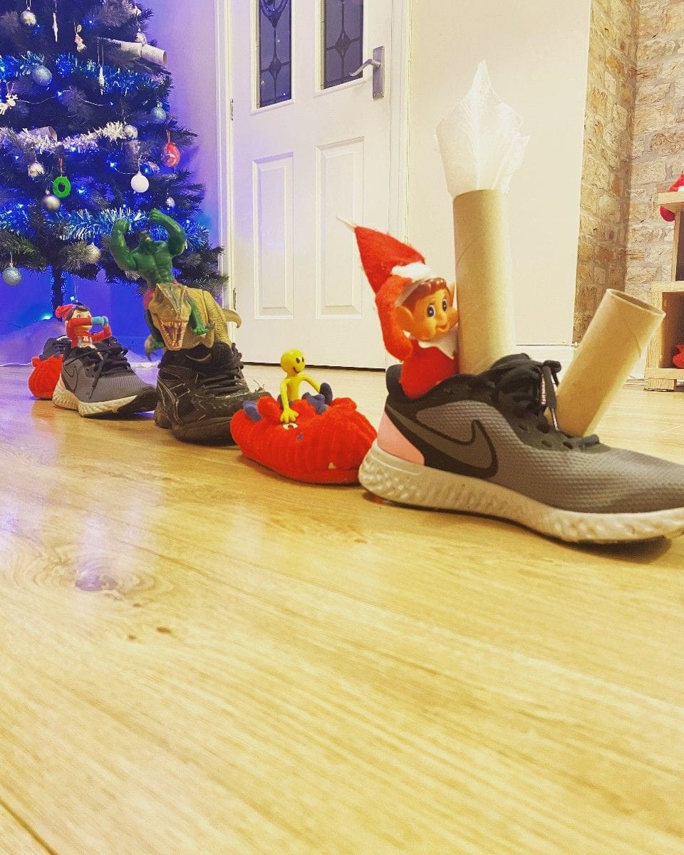 Elf On The Shelf Shoe Shoe Train